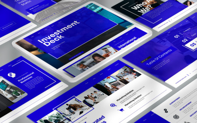 Prezentacja inwestycyjna Google Slides