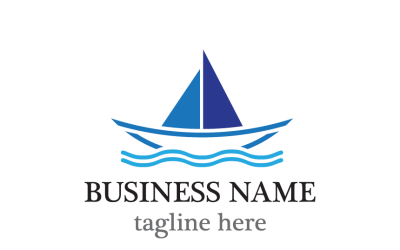Tekne Logosu Şablon Tasarımı