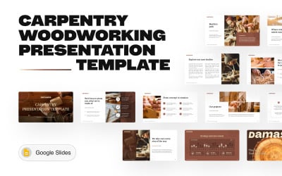 Damasca – Carpentry Woodworking Google Slides Presentation Template