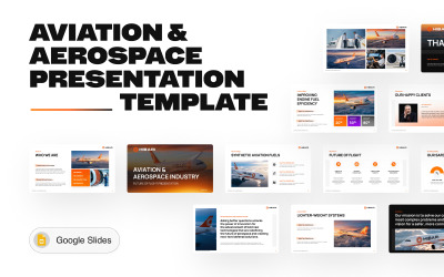 Hibari – Aviation &amp;amp; Aerospace Industry Google Slides Presentation Template