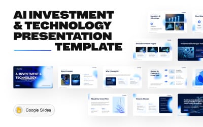 Kameko – Modello di presentazione di Google Slides per investimenti e tecnologia AI