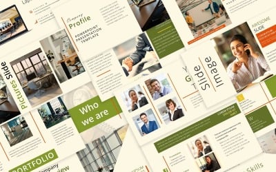 Kreativ modern mångsidig PowerPoint-mall
