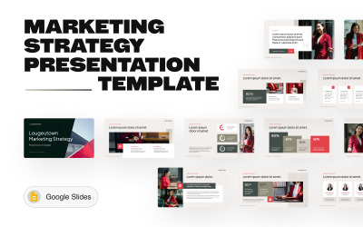 Loguetown – Modello di presentazione di Google Slides per la strategia di marketing