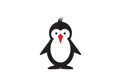 Penguin Logo Template Modern and Minimalist Brand