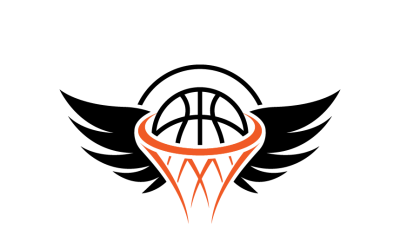 Basketball Logo Template Modern Sports Team