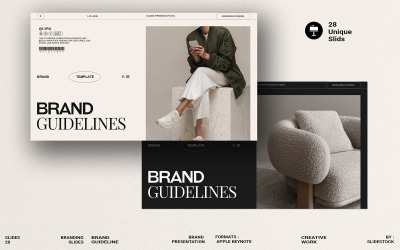 Brand Guidelines Digital Keynote Template