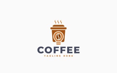 Coffee Idea Logo Template Design