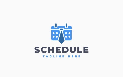 Modello di logo per programma di lavoro