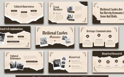 Medieval Castles Google Slides Presentation Template