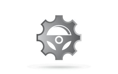 Steering and Gear Logo Template
