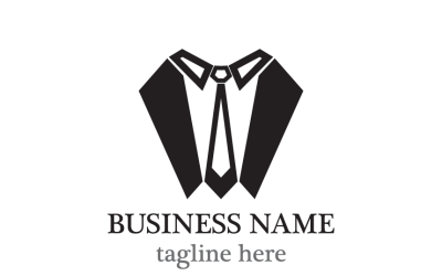 Suit Logo Template Elegant and Professional Branding