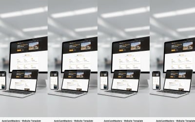 AutoCareMasters | Reparación y mantenimiento de automóviles | Plantillas de páginas de destino