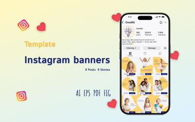 CreatIQ – Social Media Templates for Daycare and Educational Kids' Centers