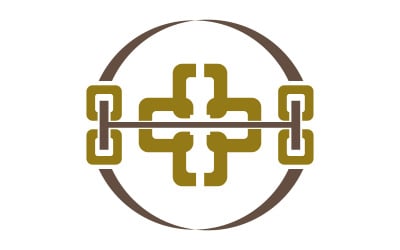 Classic Ornament Circle Logo for Luxury and Vintage Design