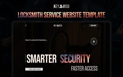 Keyviso – Locksmith Company Next.js Website Template