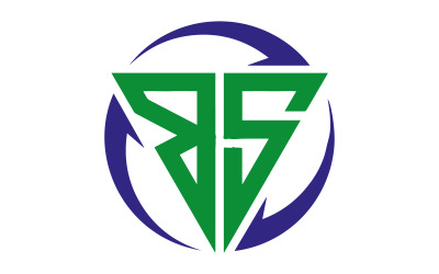 Letter RS Shield Logo for Professional Business Identity