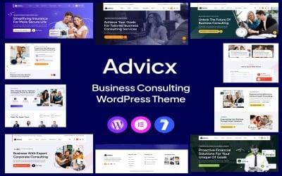 Advicx - Business Consulting WordPress Theme