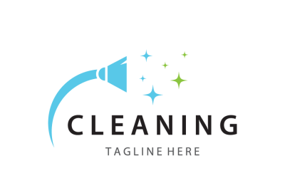 Cleaning Logo Template Design