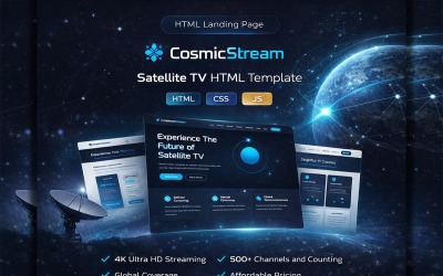 CosmicStream | Télévision par satellite | Fournisseur