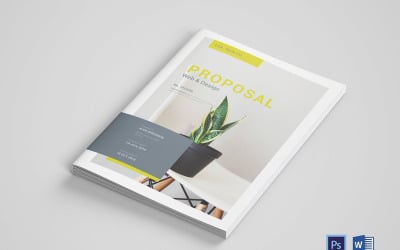 Sjabloon voor een projectvoorstel – Professioneel ontwerp voor een zakelijk voorstel