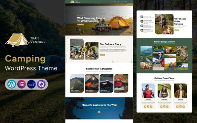 TrailVenture – Vahşi Kamp ve Açık Hava Maceraları WordPress Teması