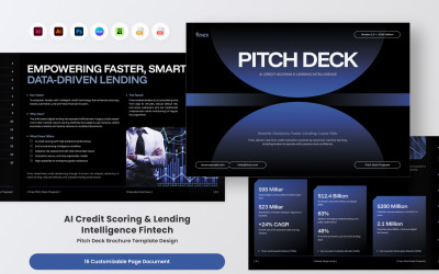 Lending Intelligence Fintech Startup Pitch Deck