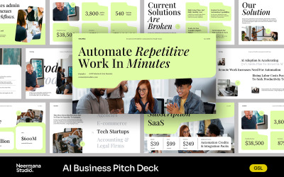 NEXTIN | Presentazione aziendale AI su Google Slide