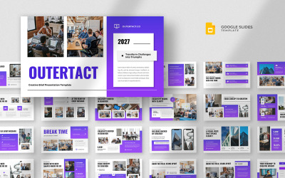 Outertact - Yaratıcı Özet Google Slaytlar Şablonu