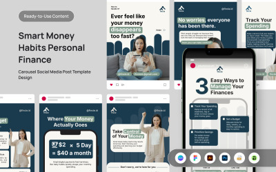 Smart Money Habits Financial Carousel