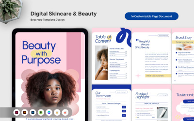 Sustainable Skincare Company Brochure