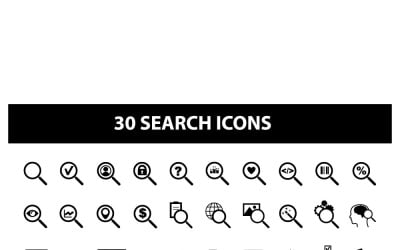 Linear Search and Web Browser Icon Collection