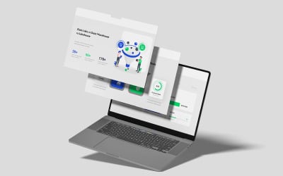 Szablon prezentacji badań Neo Data