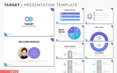 Шаблон PowerPoint для цільової презентації
