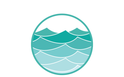 Water Wave Logo Template Minimal Ocean and Sea