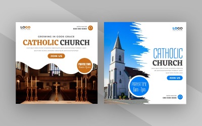 Catholic Church Social Media Post Template Ver-1