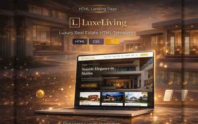 LuxeLiving | Immobilier | Agent |
