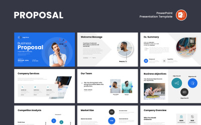 Business Executive Proposal Presentation Template