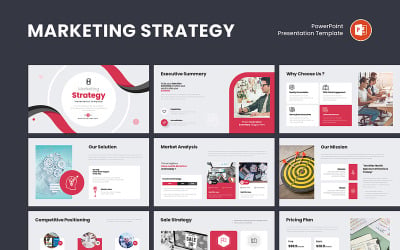 Data-Driven Marketing Strategy Presentation Template