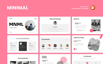 NextGen Minimal PowerPoint Presentation Template