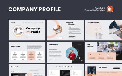Professional Company Profile Presentation Template