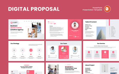 Professional Digital Proposal Presentation Template