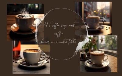 A cup of coffee in front of a view