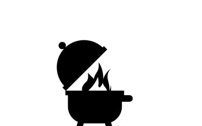 Iconos de herramientas para barbacoa | Conjunto de vectores de barbacoa