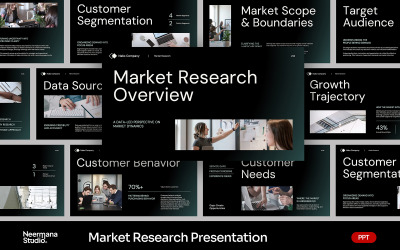 Presentación en PowerPoint de investigación de mercado