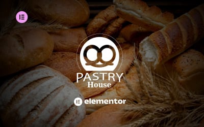 PastryHouse – zestaw szablonów do piekarni i ciast