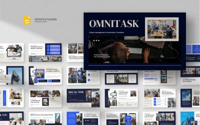 Project Management Google Slides Template - Omnitask