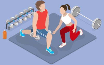 Training with coach,  a winning approach for athletes