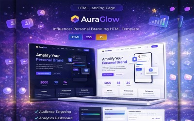 AuraGlow | Személyes Márka Platform |