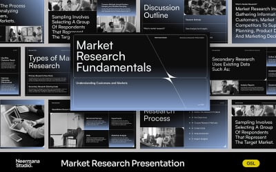 Classic Retro Market Research Google Slide