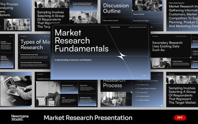 Classic Retro Market Research PowerPoint